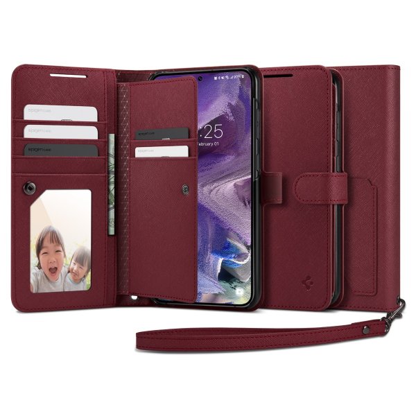 Spigen Samsung Galaxy S23 Etui Burgundy