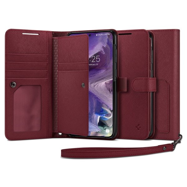 Spigen Samsung Galaxy S23 Etui Burgundy