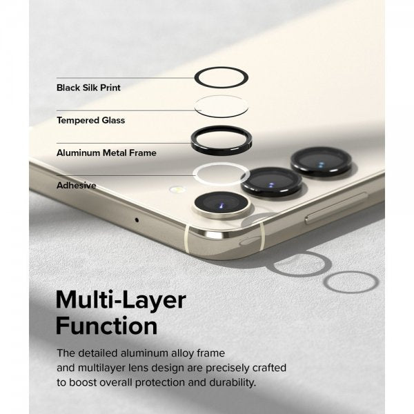 Ringke Samsung Galaxy S23/Galaxy S23 Plus Kamerabeskytter Camera Lens Frame Svart