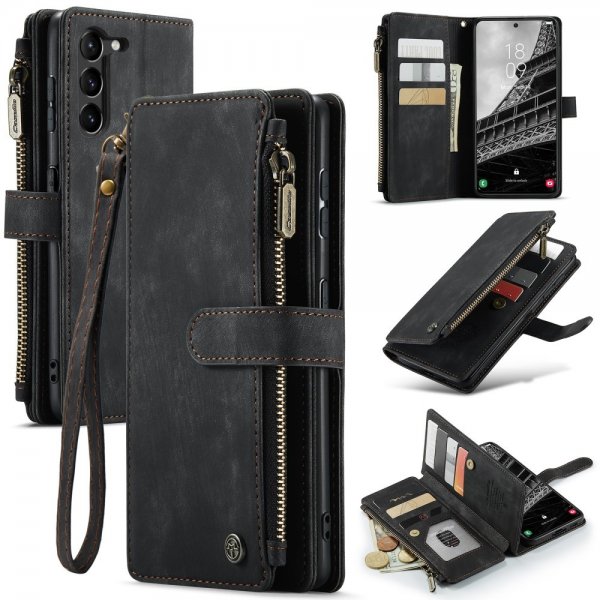 CaseMe Samsung Galaxy S23 Plus Etui C30 Series Svart
