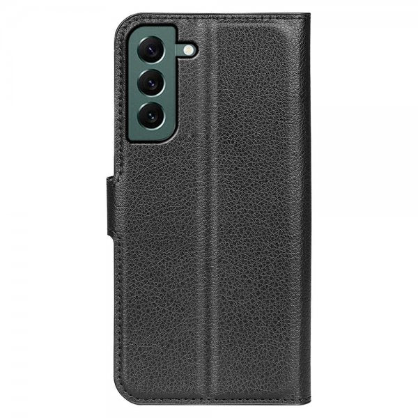 Nordic Covers Samsung Galaxy S23 Plus Etui Litchi Raven Black