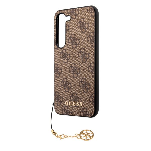 Guess Samsung Galaxy S23 Plus Deksel 4G Charms Brun