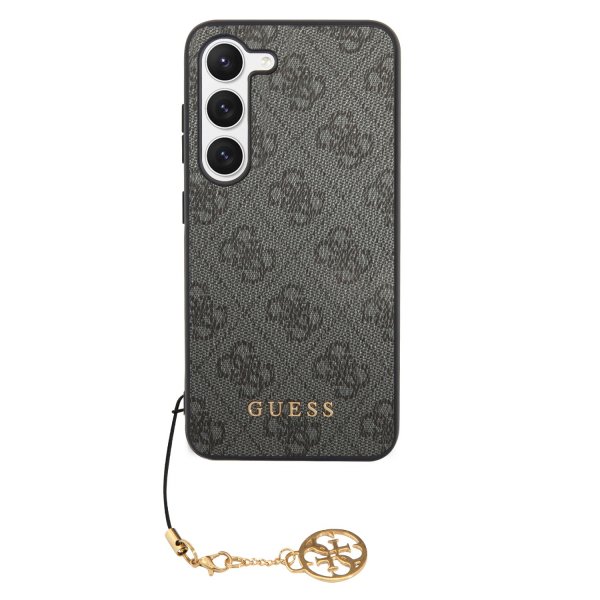 Guess Samsung Galaxy S23 Plus Deksel 4G Charms Grå