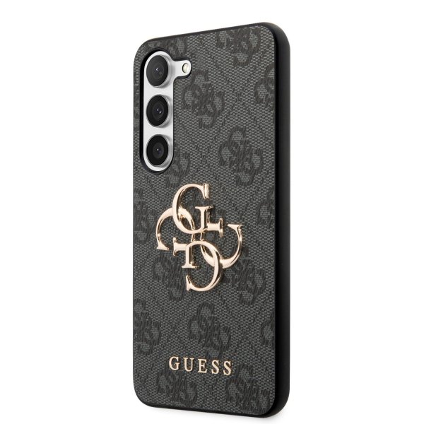 Guess Samsung Galaxy S23 Plus Deksel 4G Logo Grå