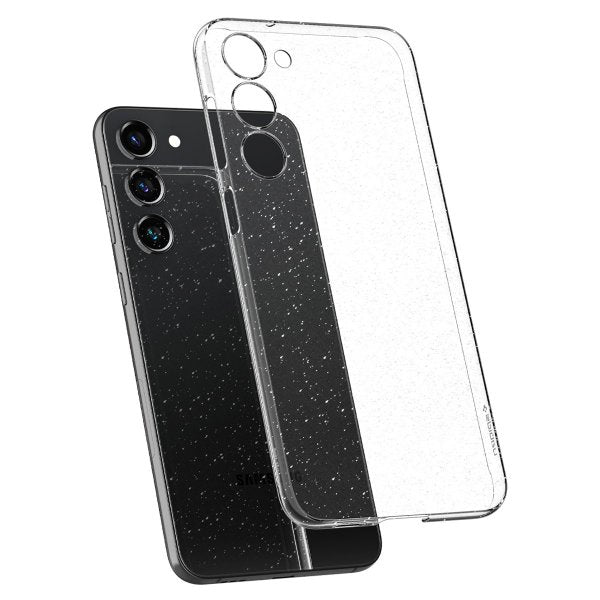 Spigen Samsung Galaxy S23 Plus Deksel Air Skin Glitter Crystal Quartz