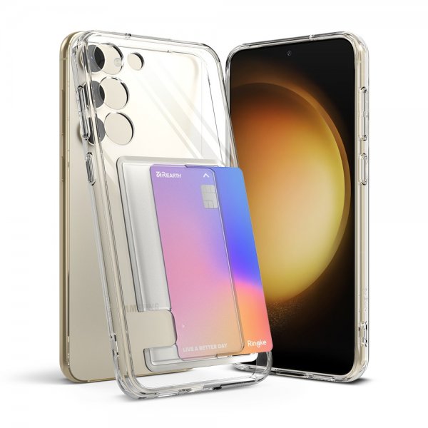 Ringke Samsung Galaxy S23 Plus Deksel Fusion Card Clear