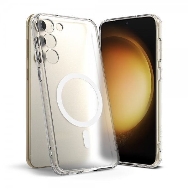 Ringke Samsung Galaxy S23 Plus Deksel Fusion Magnetic Matte Clear