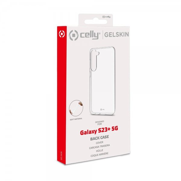 Celly Samsung Galaxy S23 Plus Deksel GELSKIN Klar