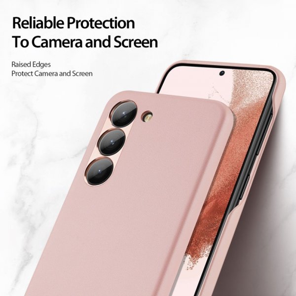 Dux Ducis Samsung Galaxy S23 Plus Deksel Grit Series Rosa
