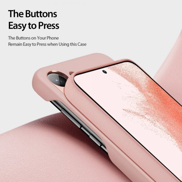 Dux Ducis Samsung Galaxy S23 Plus Deksel Grit Series Rosa