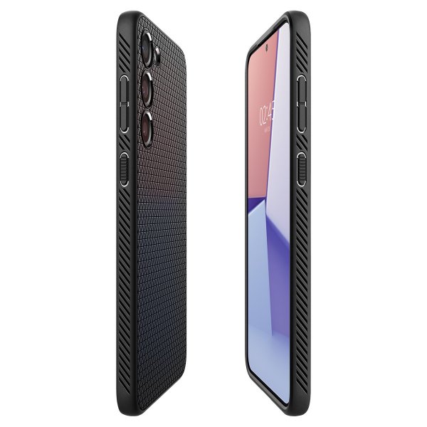 Spigen Samsung Galaxy S23 Plus Deksel Liquid Air Matte Black