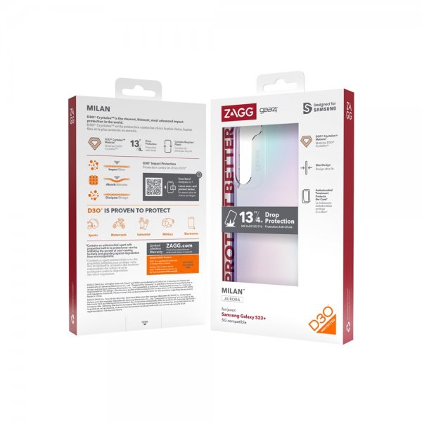 Gear4 Samsung Galaxy S23 Plus Deksel Milan Aurora