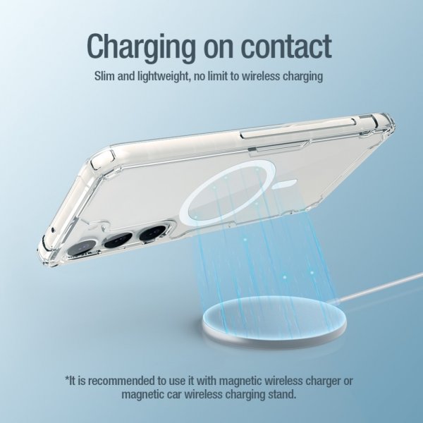 Nillkin Samsung Galaxy S23 Plus Deksel Nature Pro Series MagSafe Transparent