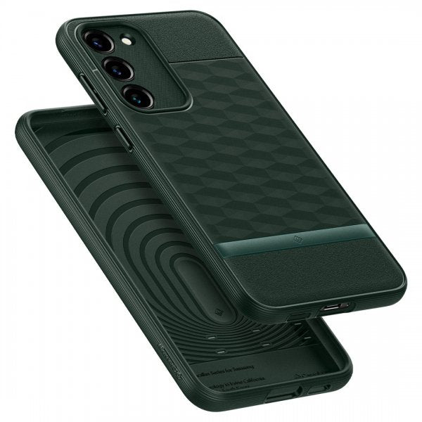 Caseology Samsung Galaxy S23 Plus Deksel Parallax Midnight Green