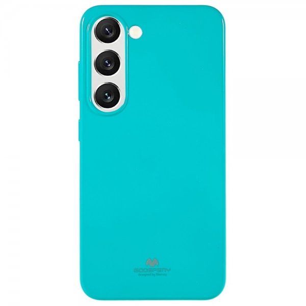 Samsung Galaxy S23 Plus Deksel Pearl Jelly Cyan