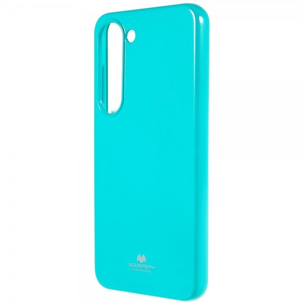 Samsung Galaxy S23 Plus Deksel Pearl Jelly Cyan