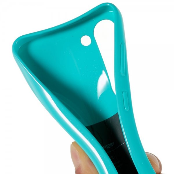 Samsung Galaxy S23 Plus Deksel Pearl Jelly Cyan
