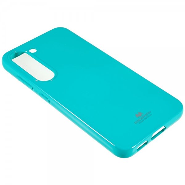 Samsung Galaxy S23 Plus Deksel Pearl Jelly Cyan