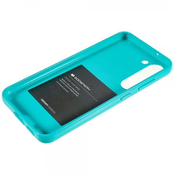 Samsung Galaxy S23 Plus Deksel Pearl Jelly Cyan