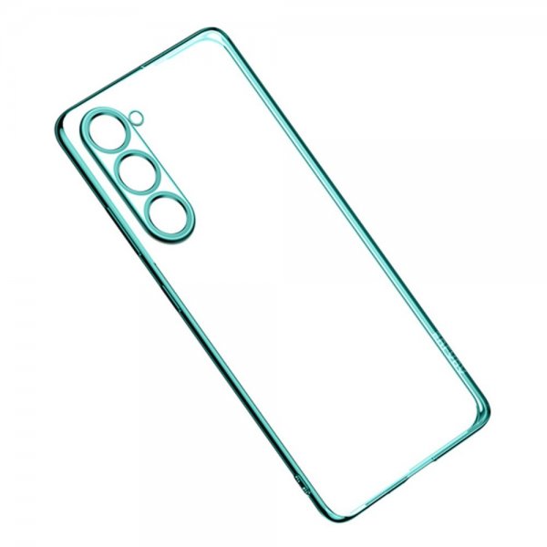 Sulada Samsung Galaxy S23 Plus Deksel Belagt Kant Grønn