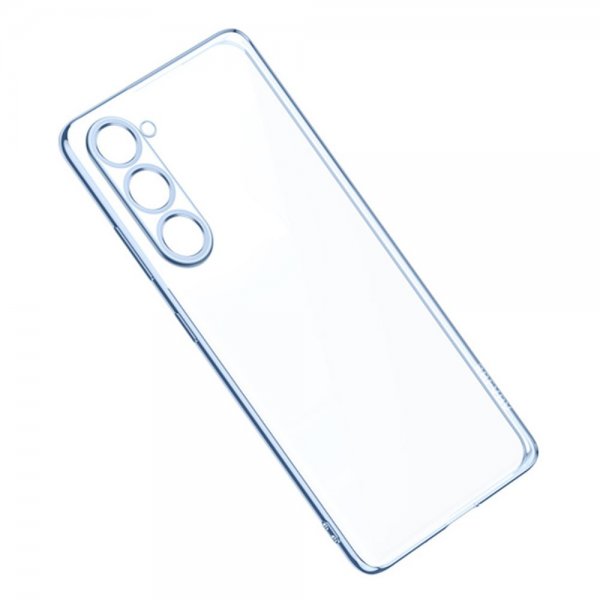 Sulada Samsung Galaxy S23 Plus Deksel Belagt Kant Lyseblå
