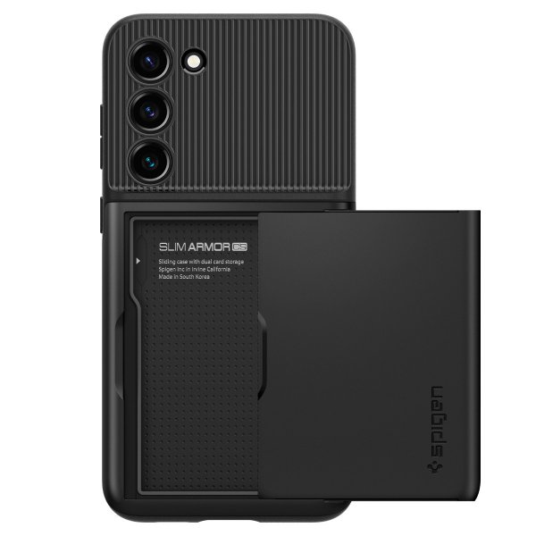 Spigen Samsung Galaxy S23 Plus Deksel Slim Armor CS Svart