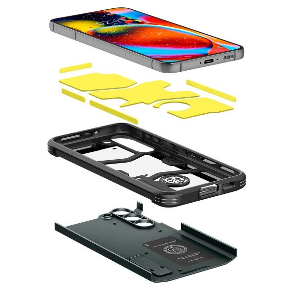 Spigen Samsung Galaxy S23 Plus Deksel Tough Armor Abyss Green