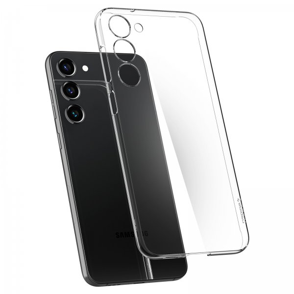 Spigen Samsung Galaxy S23 Deksel AirSkin Crystal Clear