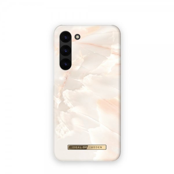 Ideal of Sweden Samsung Galaxy S23 Deksel Fashion Case Rose Pearl Marble