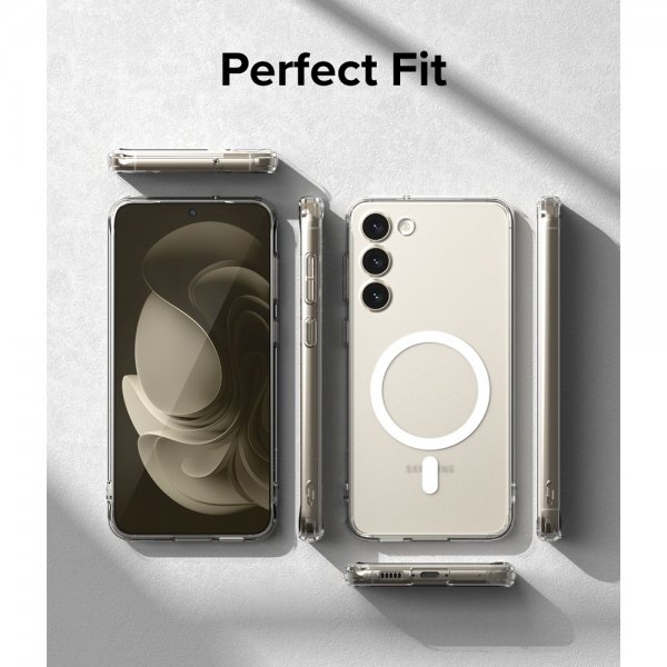 Ringke Samsung Galaxy S23 Deksel Fusion Magnetic Matte Clear