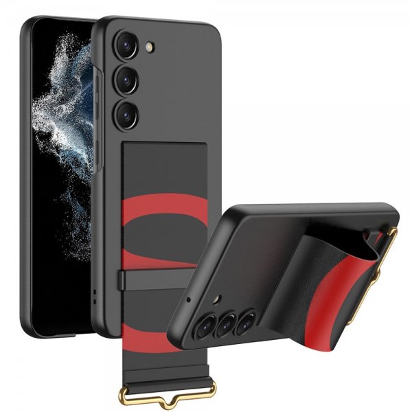GKK Samsung Galaxy S23 Deksel Hand Strap Svart