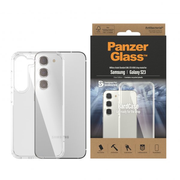 PanzerGlass Samsung Galaxy S23 Deksel HardCase Transparent