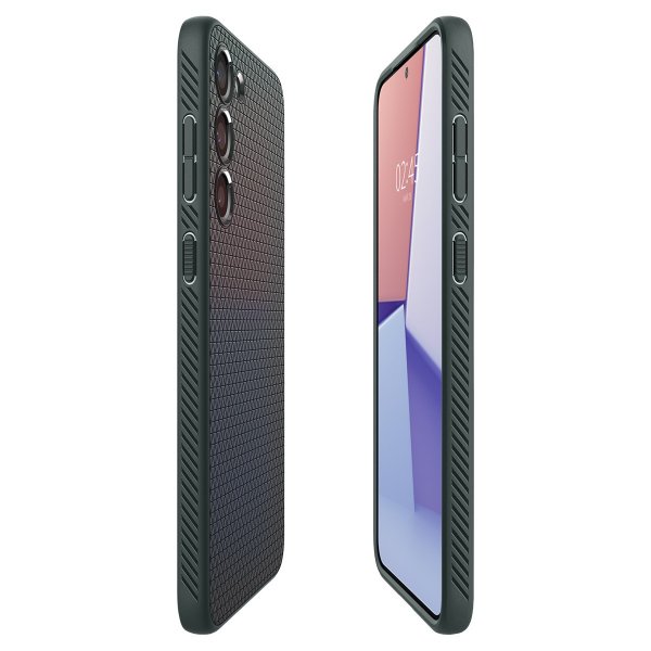 Spigen Samsung Galaxy S23 Deksel Liquid Air Abyss Green