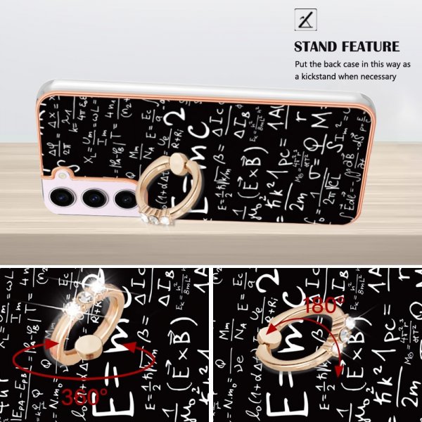 Samsung Galaxy S23 Deksel Finger Ring Motiv Ligninger