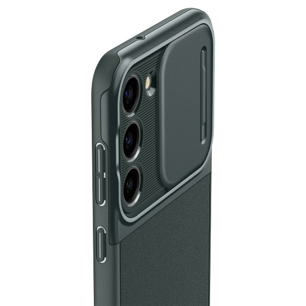 Spigen Samsung Galaxy S23 Deksel Optik Armor Abyss Green