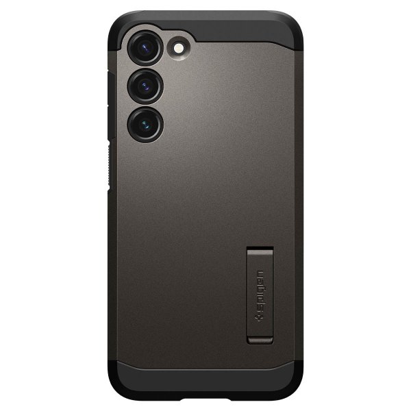 Spigen Samsung Galaxy S23 Deksel Tough Armor Gunmetal