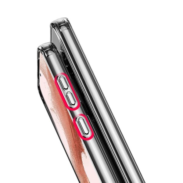 Rvelon Samsung Galaxy S23 Deksel Støtsikker Transparent