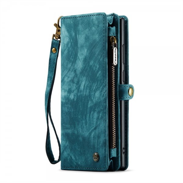 CaseMe Samsung Galaxy S23 Ultra Etui 008 Series Avtakbart Deksel Petrol