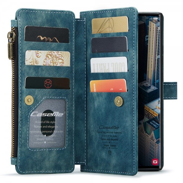 CaseMe Samsung Galaxy S23 Ultra Etui C30 Series Petrol