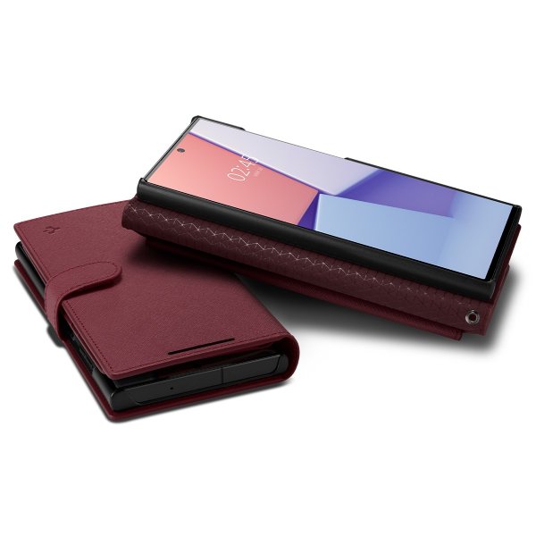 Spigen Samsung Galaxy S23 Ultra Etui Burgundy