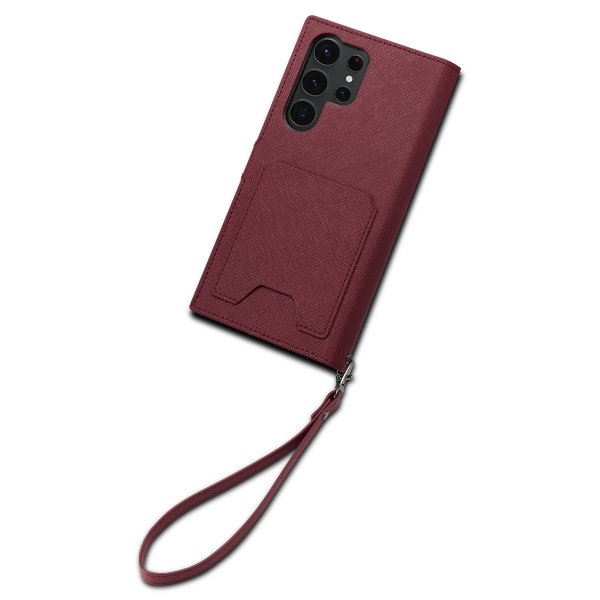 Spigen Samsung Galaxy S23 Ultra Etui Burgundy