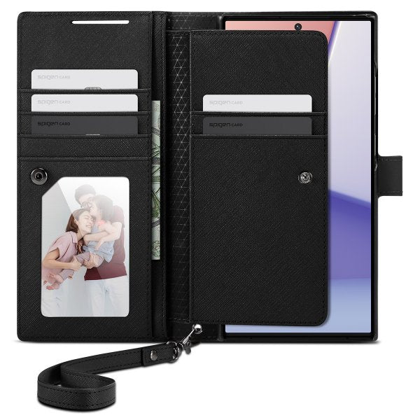 Spigen Samsung Galaxy S23 Ultra Etui Svart