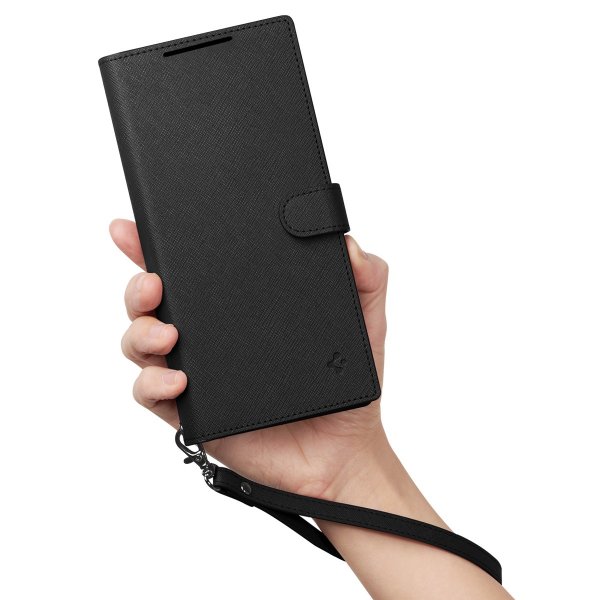 Spigen Samsung Galaxy S23 Ultra Etui Svart