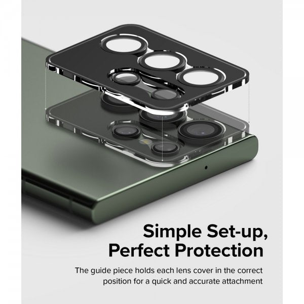 Ringke Samsung Galaxy S23 Ultra Kamerabeskytter Camera Lens Frame Svart