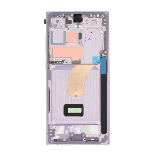 Samsung Samsung Galaxy S23 Ultra original midtre ramme - lilla