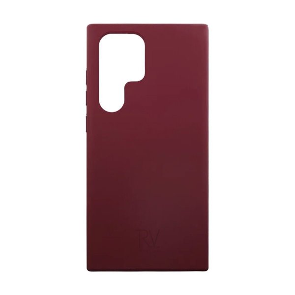 Rvelon Samsung Galaxy S23 Ultra Deksel Silikon Rød