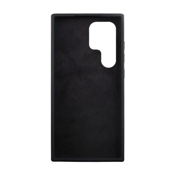 Rvelon Samsung Galaxy S23 Ultra Deksel Silikon Svart
