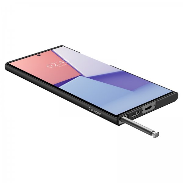 Spigen Samsung Galaxy S23 Ultra Deksel AirSkin Svart