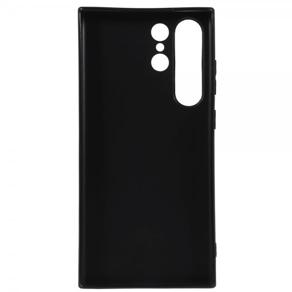 Nordic Covers Samsung Galaxy S23 Ultra Deksel Feather Series Raven Black