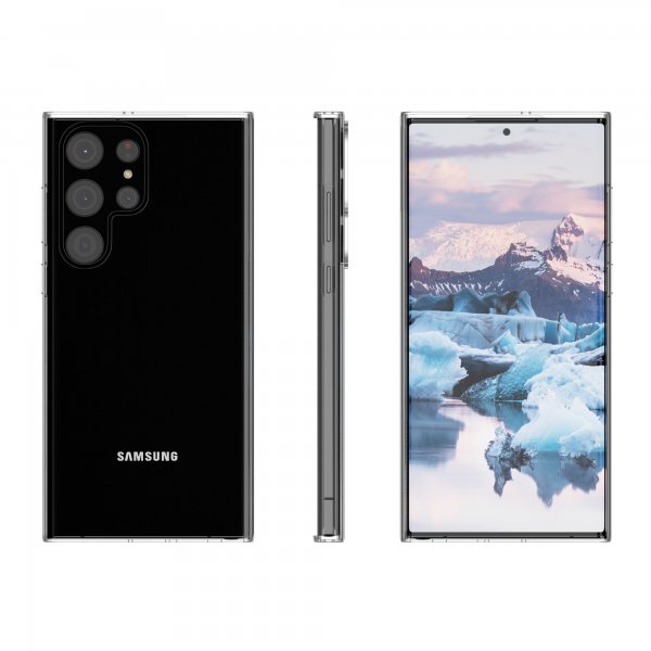 dbramante1928 Samsung Galaxy S23 Ultra Deksel Greenland Transparent